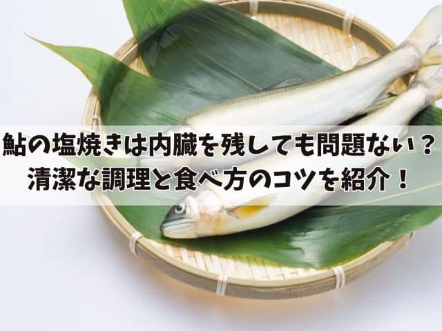 鮎の塩焼きは内臓を残しても問題ない？清潔な調理と食べ方のコツを紹介！